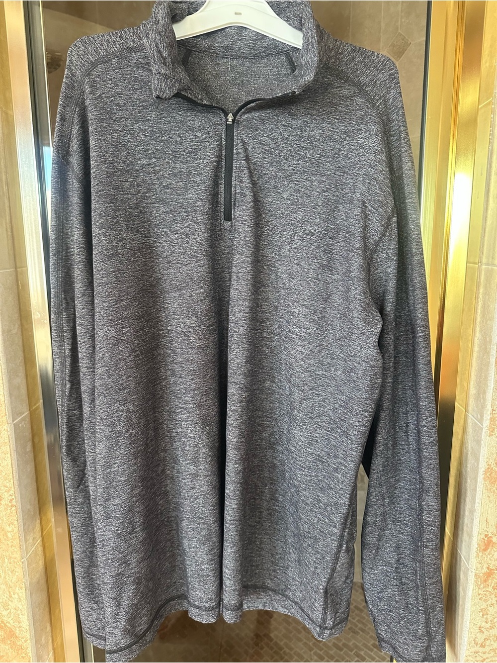 Lululemon Men’s Grey Half Zip Pullover